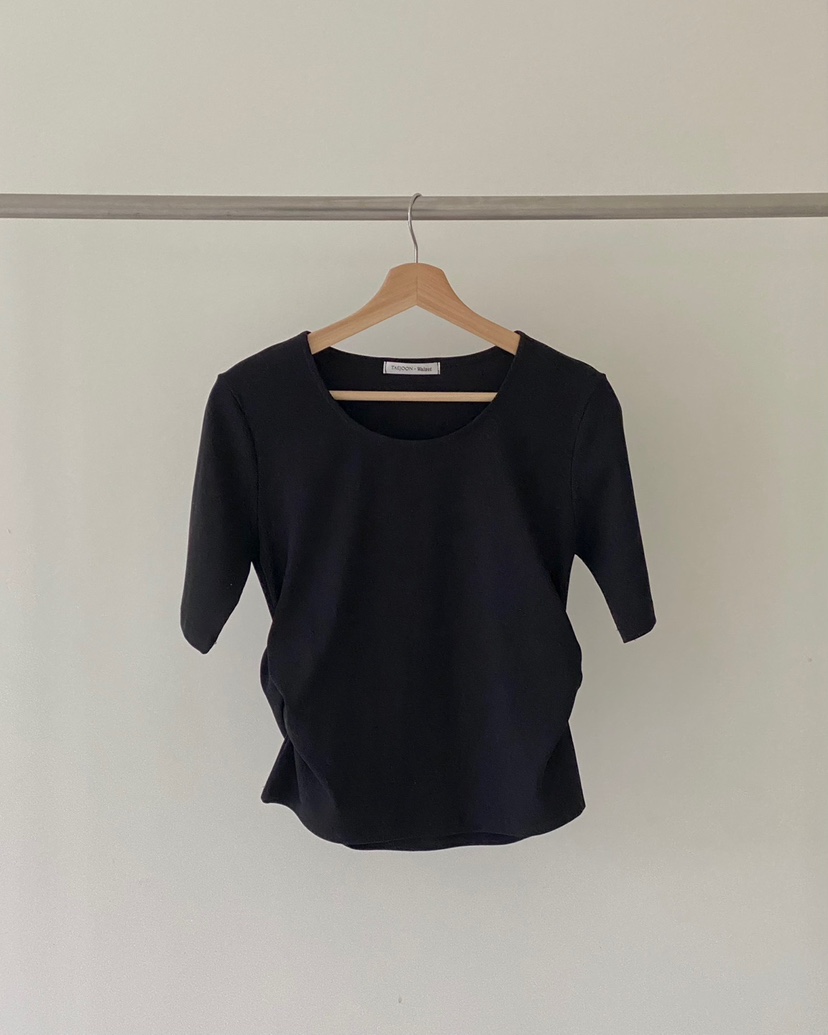 TAE JOON/WALNUT韓國㊣直郵東大門代購女裝新品人氣推薦T恤TAE JOON.WALNUTT恤圖色4