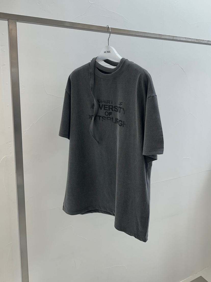 ACME韓國㊣直郵東大門代購女裝新品時尚人氣25春夏推薦休閑T恤ACMET恤圖色2