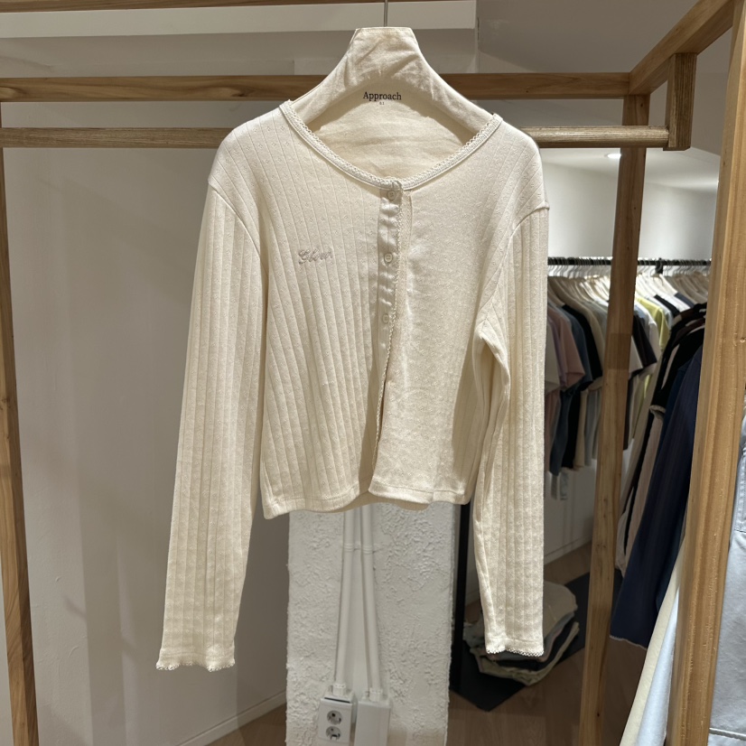 APPROACH0.1直郵韓國代購㊣女裝新品熱賣25春夏針織衫羊毛衫APPROACH0.1針織衫圖色3