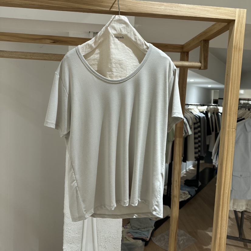 APPROACH0.1韓國直郵㊣東大門實拍女裝新品休閑25春夏時尚T恤APPROACH0.1T恤圖色3