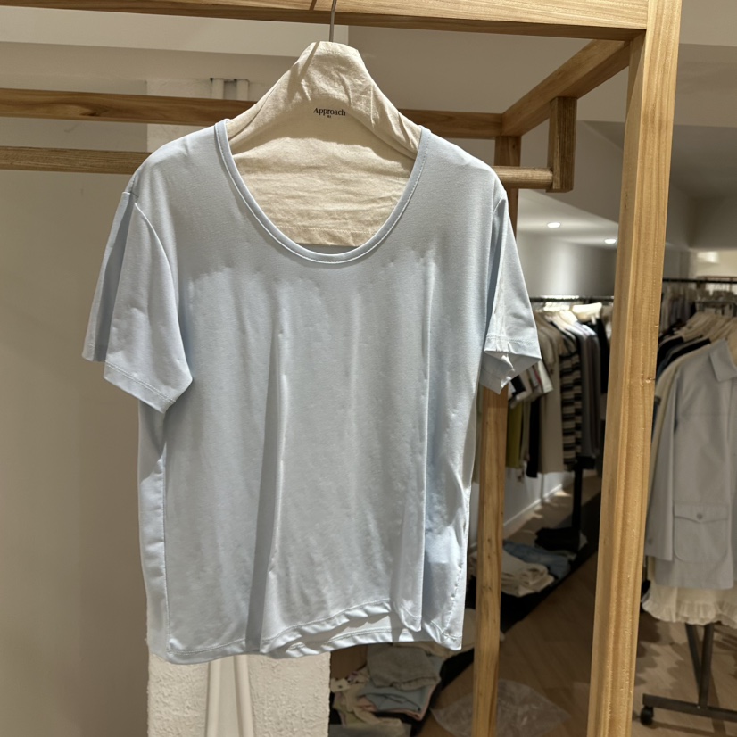 APPROACH0.1韓國直郵㊣東大門實拍女裝新品休閑25春夏時尚T恤APPROACH0.1T恤圖色6