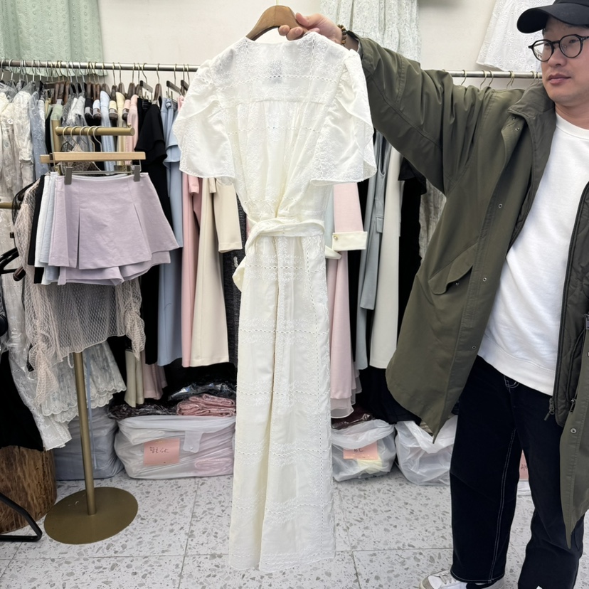CATS直郵韓國代購㊣女裝新品時尚人氣休閑熱賣25春夏連衣裙CAT.S連衣裙