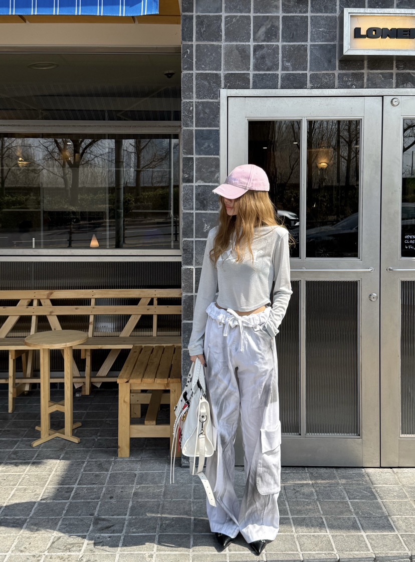 ZEROZERO韓國直郵㊣東大門實拍女裝新品時尚人氣推薦休閑褲ZEROZERO休閑褲