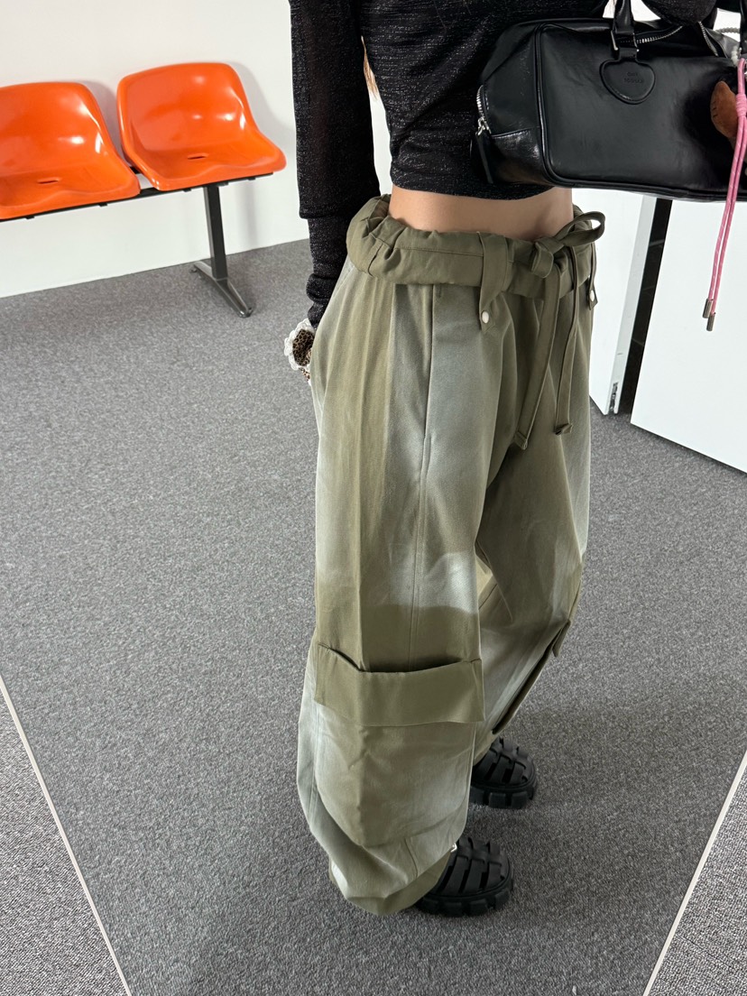 ZEROZERO韓國直郵㊣東大門實拍女裝新品時尚人氣推薦休閑褲ZEROZERO休閑褲