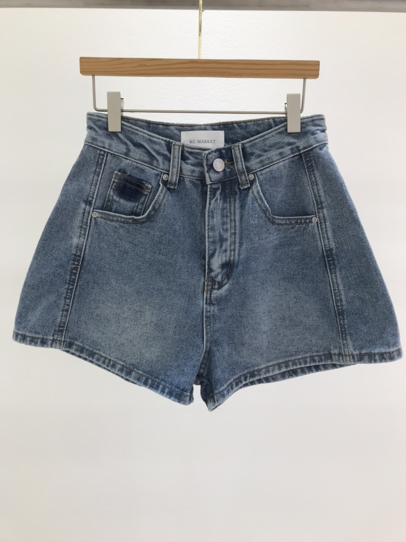 KC MARKET韓國㊣直郵東大門代購女裝新品休閑25春夏推薦短褲KC MARKET短褲
