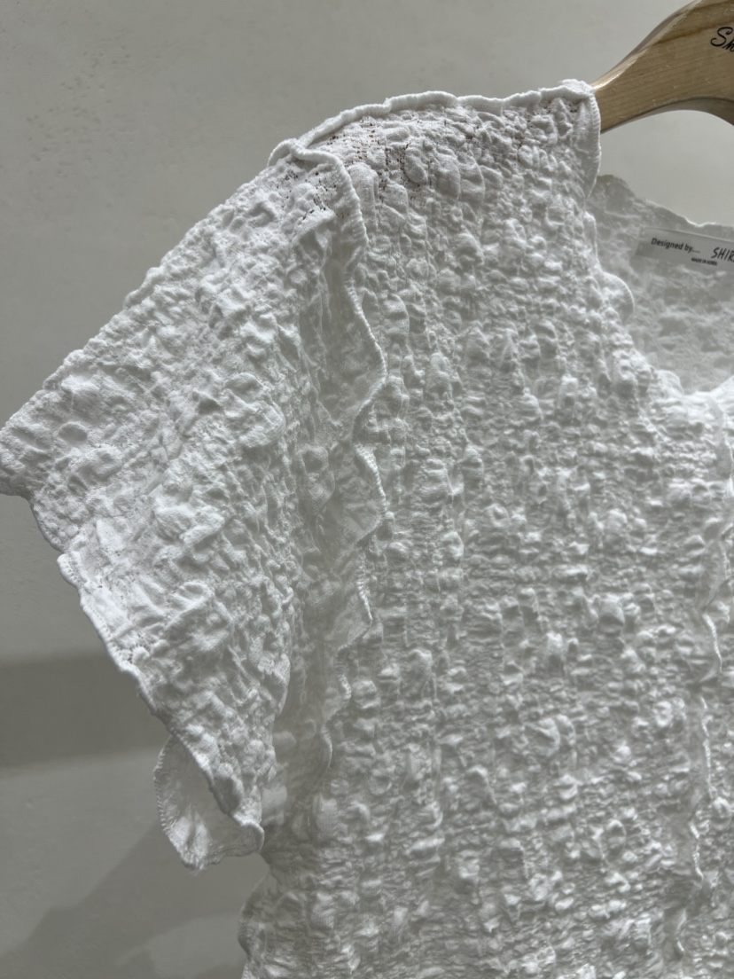 SHIRRING直郵韓國代購㊣女裝新品熱賣人氣休閑時尚25春夏T恤SHIRRINGT恤