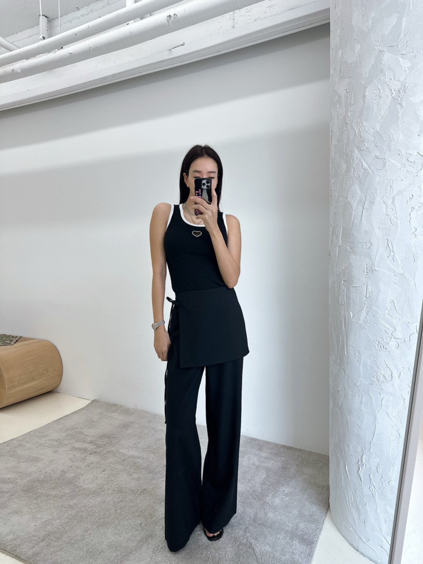 MABEL-Q韓國直郵㊣東大門實拍女裝新款熱賣推薦時尚吊帶背心SOUIT by mabel-Q吊帶/背心