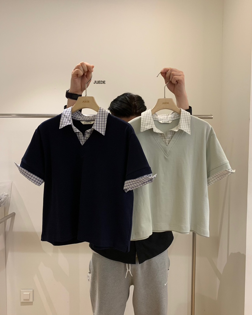 JUEDE（此品牌容易投訴）韓國直郵女士新品25春夏休閑推薦T恤JUEDET恤
