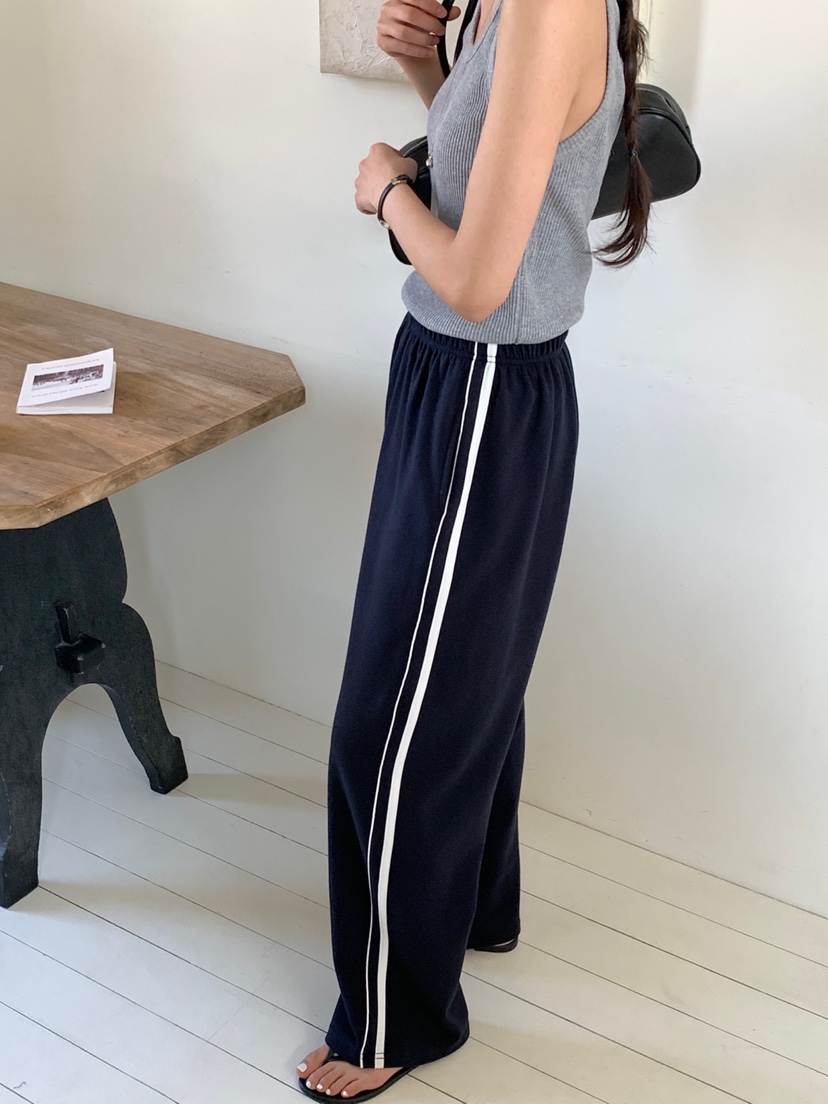 WOOD東大門實拍女裝新品職業休閑人氣熱賣時尚推薦真品休閑褲WOOD休閑褲