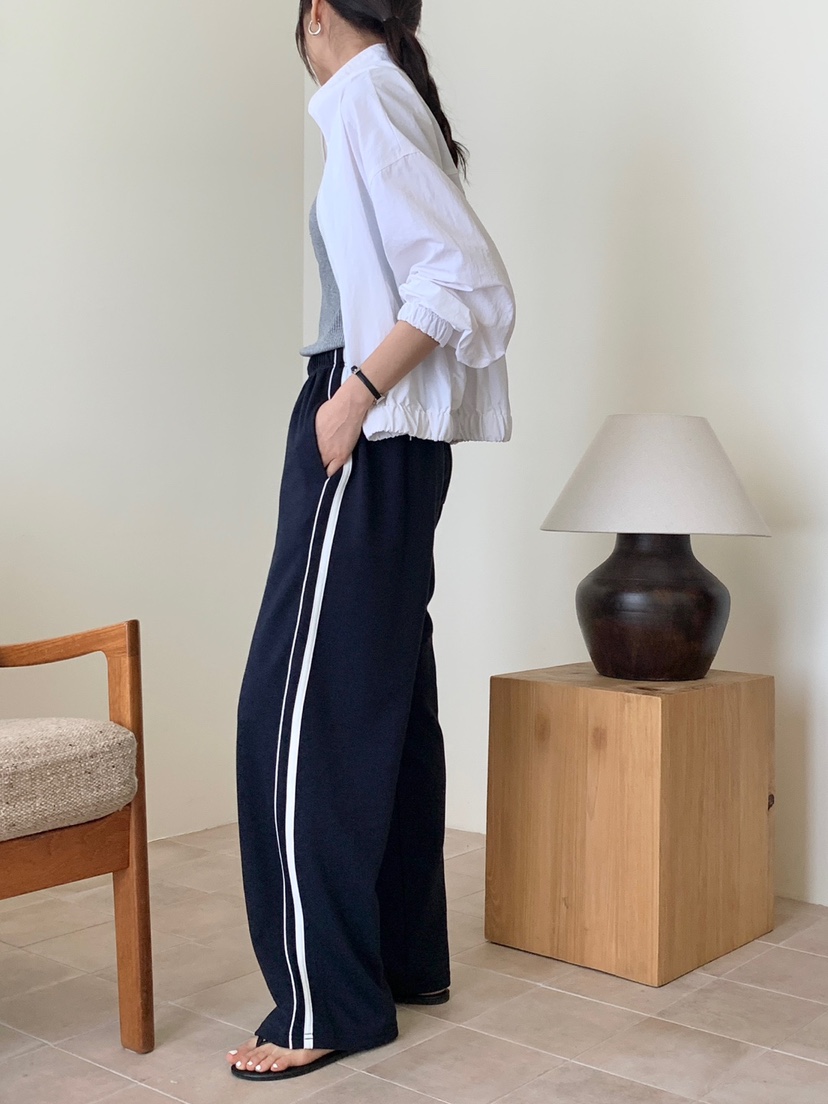 WOOD東大門實拍女裝新品職業休閑人氣熱賣時尚推薦真品休閑褲WOOD休閑褲