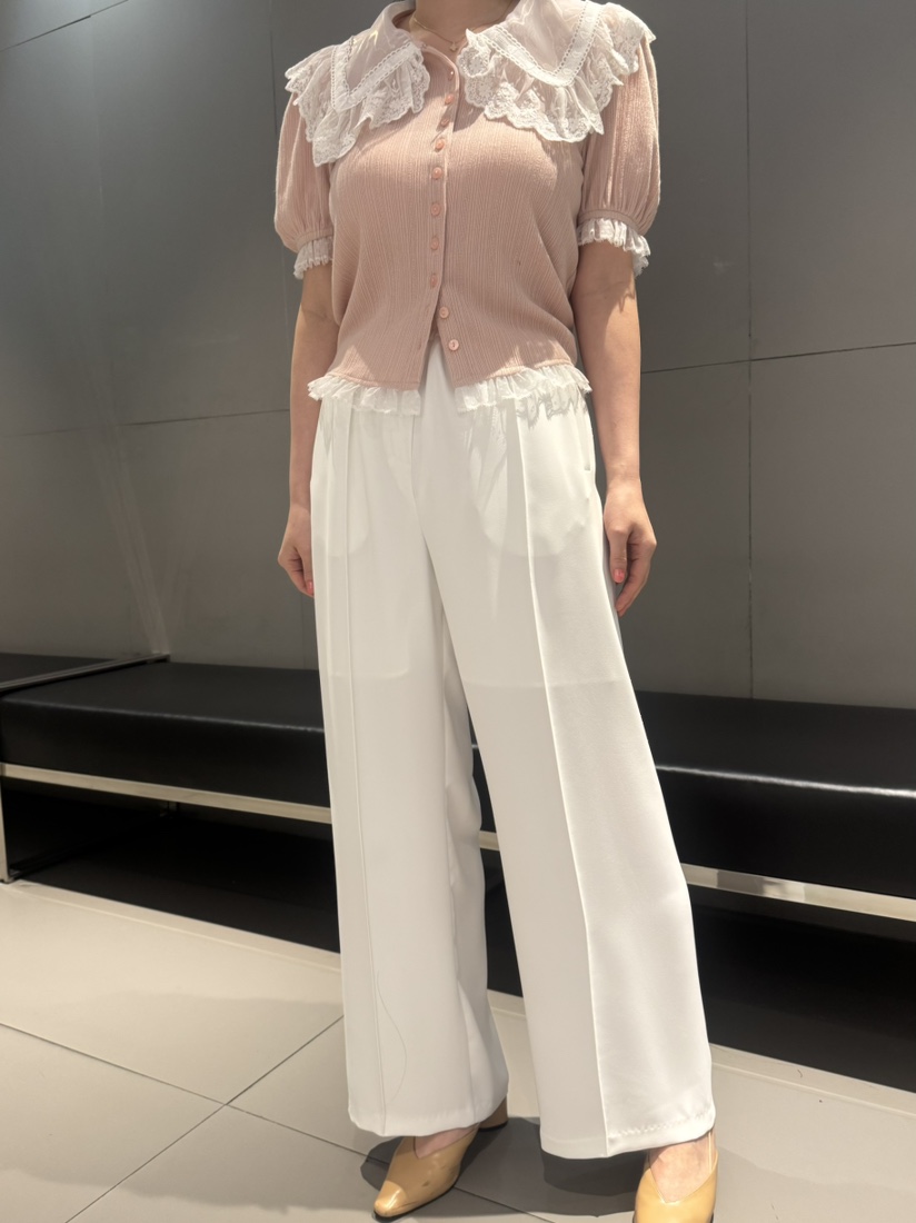 JUJU韓國直郵女士新品推薦人氣職業時尚真品休閑襯衫蕾絲衫JUJU襯衫/蕾絲衫