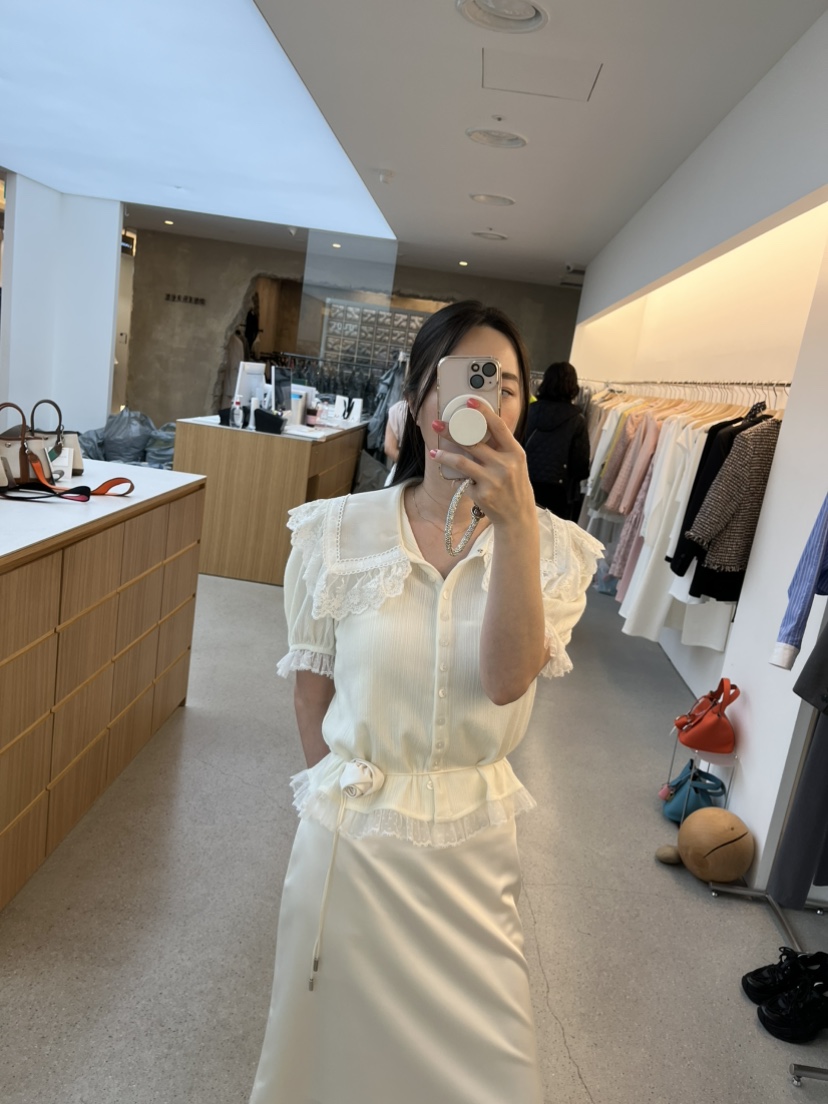 JUJU東大門直郵女裝新品25春夏休閑人氣推薦職業時尚真品長裙JUJU長裙