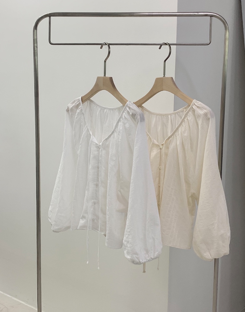 MELLOUNGE-멜라운지-T東大門直郵女裝新品職業襯衫蕾絲衫MELLOUNGE-T襯衫/蕾絲衫