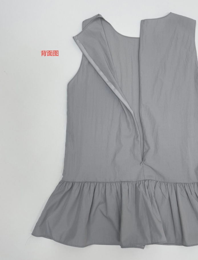 BONHEUR韓國㊣直郵東大門代購女裝新款25春夏人氣連衣裙荷葉邊BONHEUR-2件起連衣裙圖色3