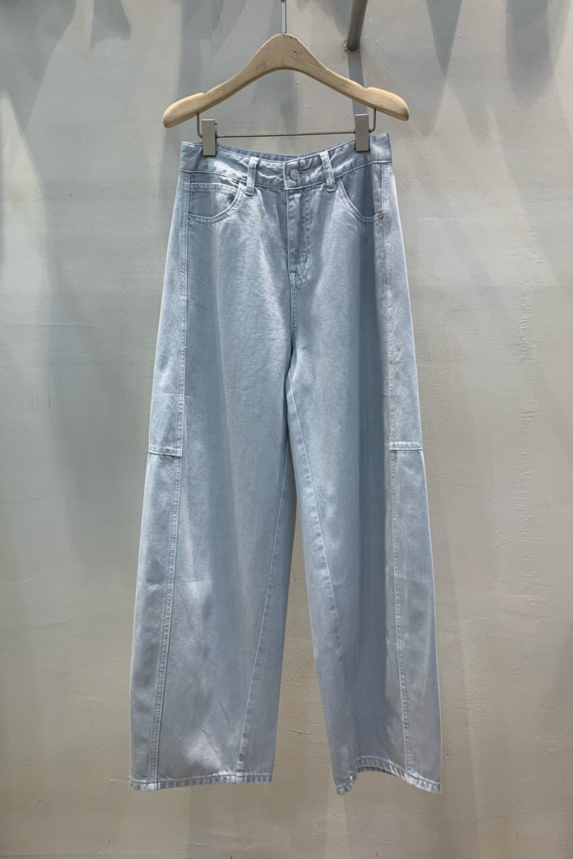 THE SIL直郵韓國代購㊣女裝新品25春夏休閑時尚人氣牛仔褲THE SIL/1 2ILLY牛仔褲