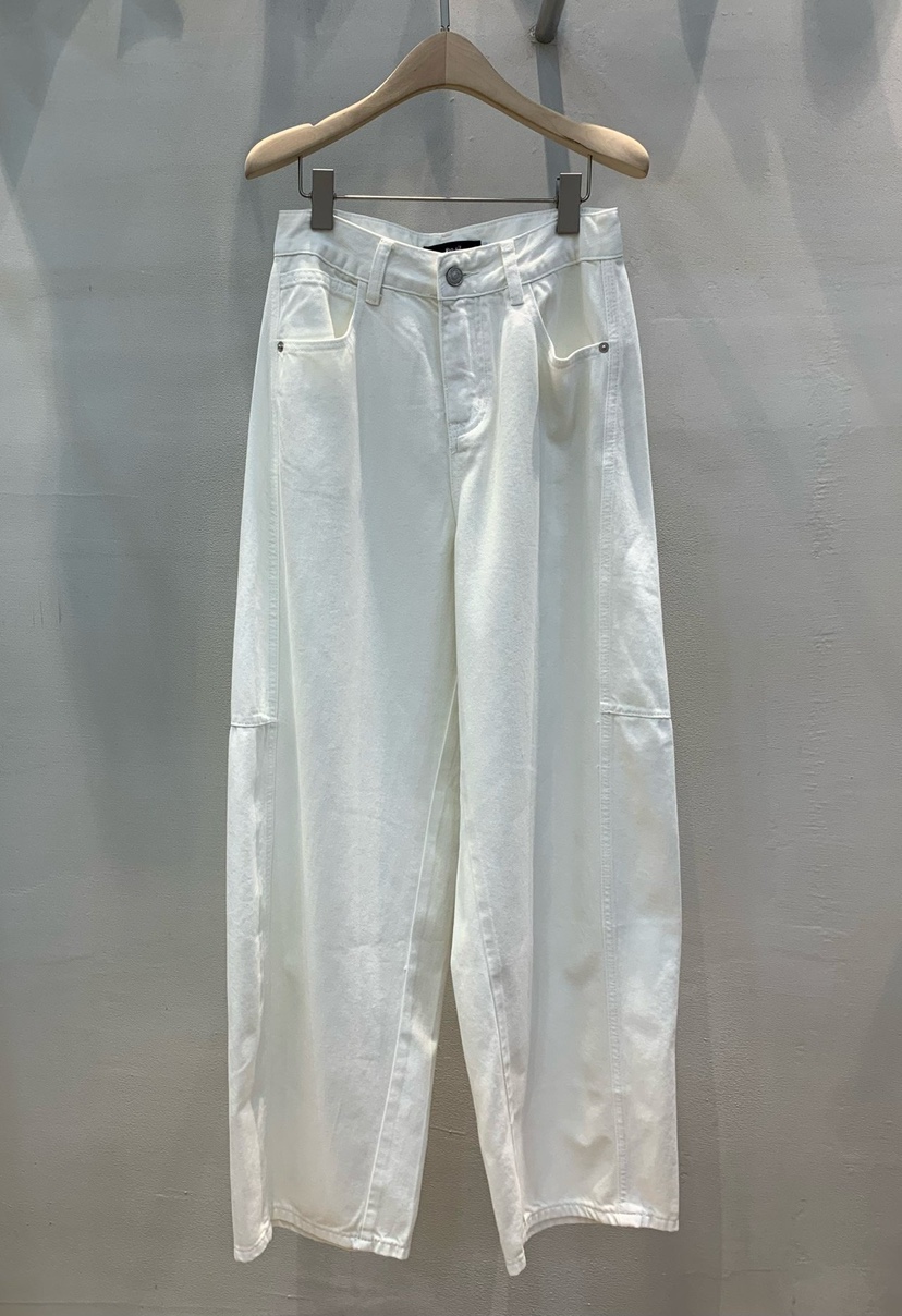 THE SIL直郵韓國代購㊣女裝新品25春夏休閑時尚人氣牛仔褲THE SIL/1 2ILLY牛仔褲圖色2