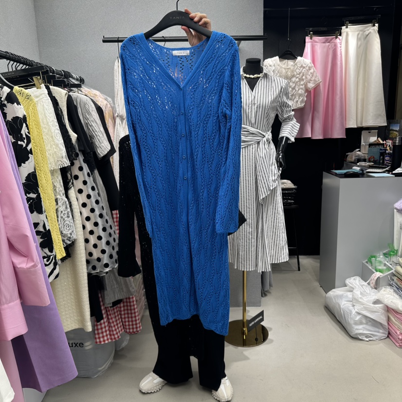 CLOP韓國直郵㊣東大門實拍女裝新品人氣推薦休閑連衣裙開衫TANIA連衣裙圖色2