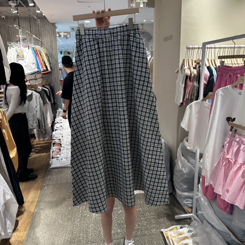 DELLING韓國㊣直郵東大門代購女裝新品時尚休閑推薦熱賣長裙DELLING長裙