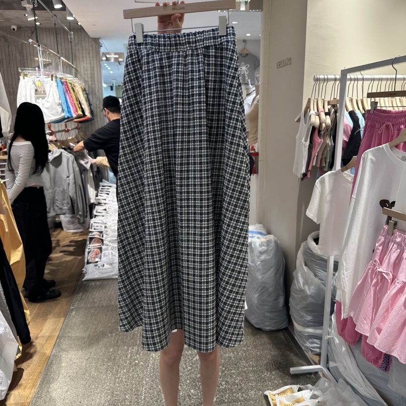 DELLING韓國㊣直郵東大門代購女裝新品時尚休閑推薦熱賣長裙DELLING長裙圖色2