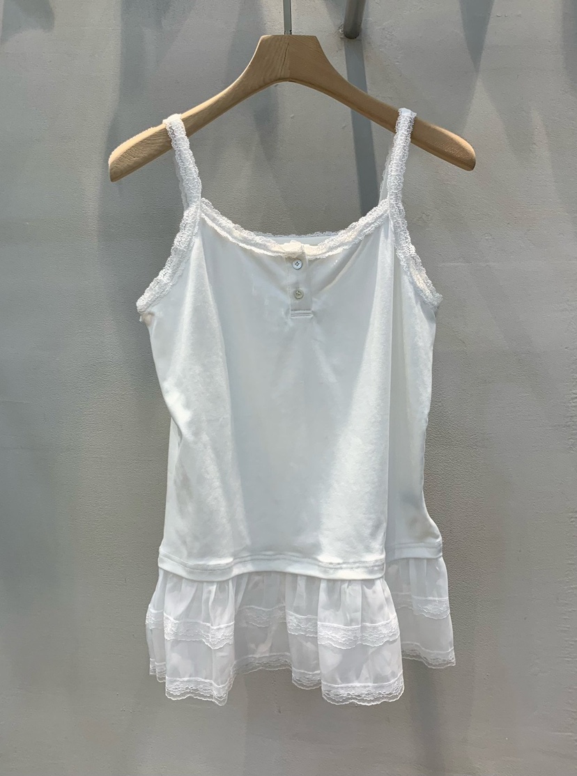 THE SIL韓國直郵㊣女裝新款時尚熱賣休閑人氣25春夏吊帶背心THE SIL/1 2ILLY吊帶/背心圖色1