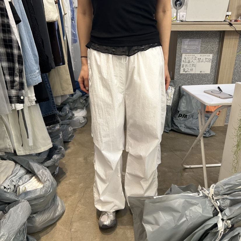 PLOVER韓國直郵㊣女裝新款時尚熱賣25春夏推薦人氣休閑休閑褲PLO_VER休閑褲圖色2