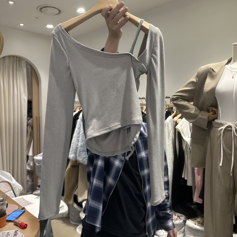 MAGNOLIA36-L韓國㊣直郵東大門代購女裝新品推薦休閑長袖T恤MAGNOLIA36-L長袖T恤