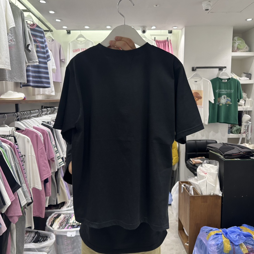 EVE韓國直郵㊣東大門實拍女裝新品休閑25春夏熱賣人氣時尚T恤EVET恤