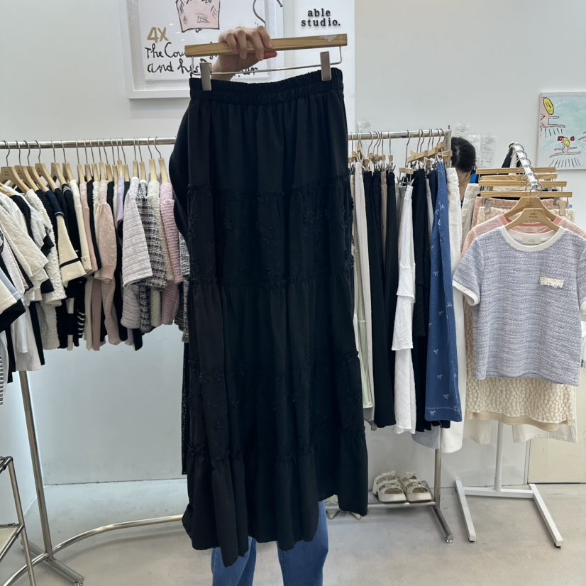 ABLESTUDIO韓國㊣直郵東大門代購女裝新品熱賣25春夏推薦長裙ABLE STUDIO長裙