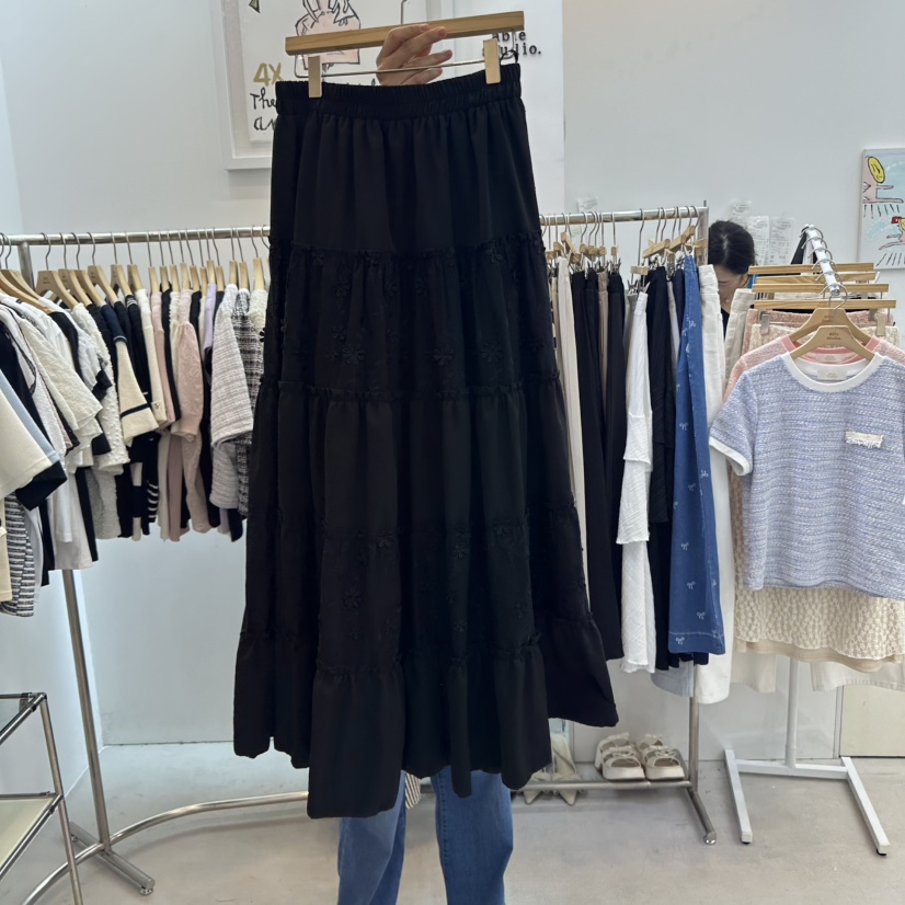 ABLESTUDIO韓國㊣直郵東大門代購女裝新品熱賣25春夏推薦長裙ABLE STUDIO長裙圖色2
