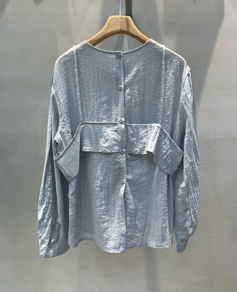 THE SIL韓國直郵㊣女裝新品25春夏推薦熱賣襯衫蕾絲衫假兩件THE SIL/1 2ILLY襯衫/蕾絲衫
