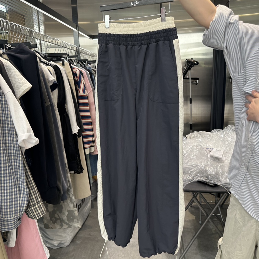 KIRKE韓國㊣直郵東大門代購女裝新品人氣休閑熱賣25春夏休閑褲KIRKE休閑褲
