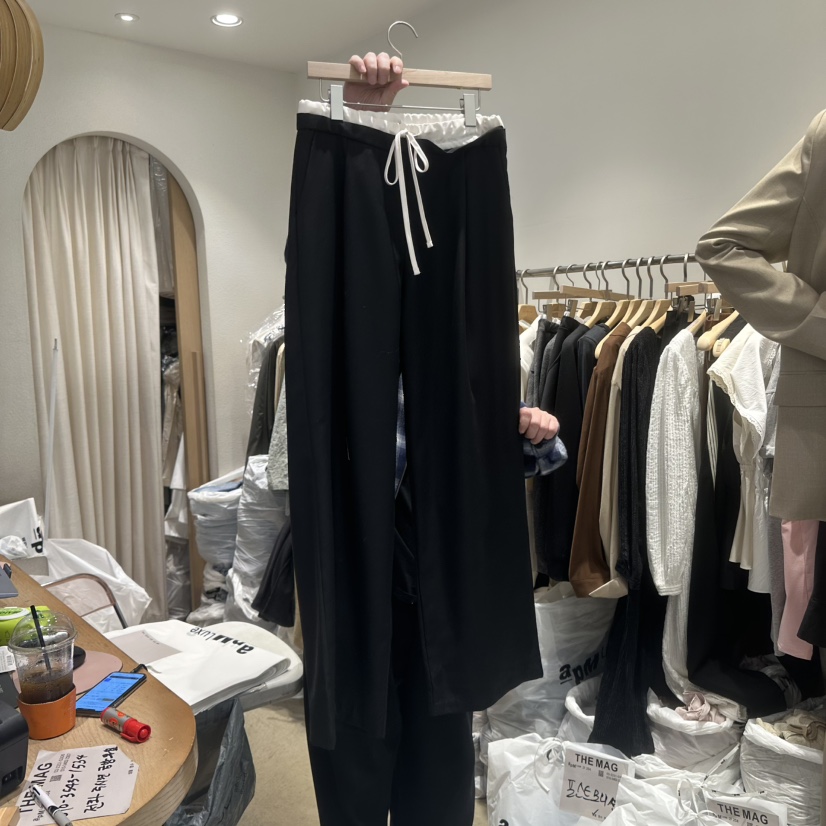 MAGNOLIA36-L韓國直郵㊣女裝新品人氣推薦休閑25春夏休閑褲MAGNOLIA36-L休閑褲圖色2