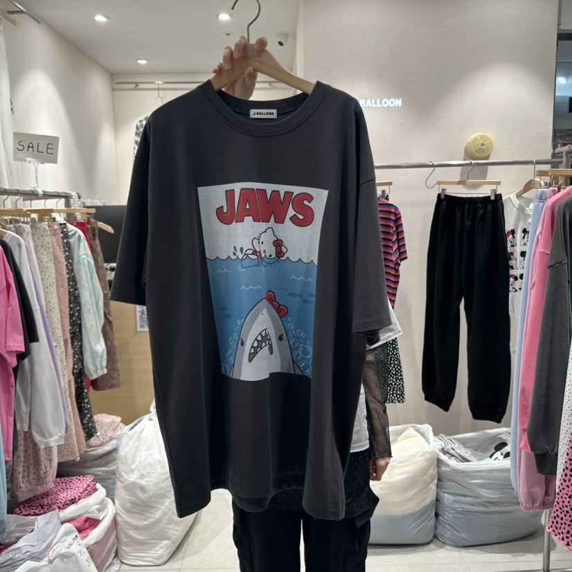 J.BALLOON直郵韓國代購㊣女裝新款熱賣推薦25春夏休閑時尚T恤J.BALLOONT恤圖色2
