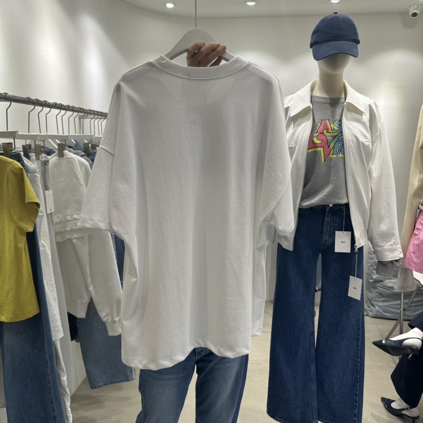 INNI韓國直郵㊣女裝新品熱賣休閑時尚推薦25春夏人氣T恤inniT恤
