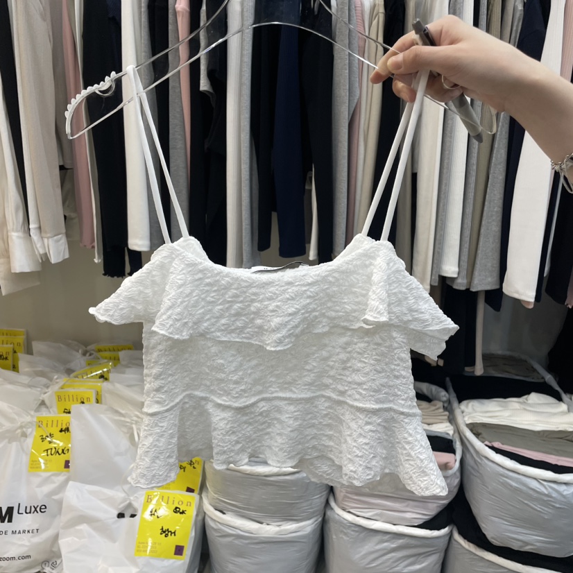 BILLION-L韓國㊣直郵東大門代購女裝新品時尚吊帶背心緊身BILLION-L吊帶/背心