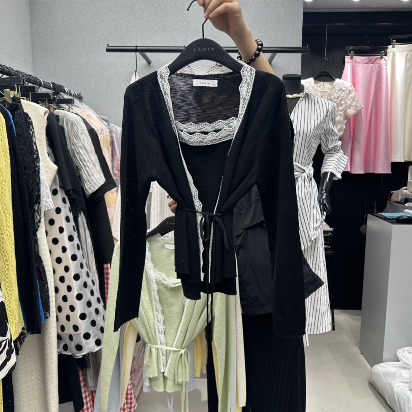 CLOP韓國直郵㊣女裝新品25春夏推薦人氣套裝含腰繩套裝開衫TANIA套裝圖色5