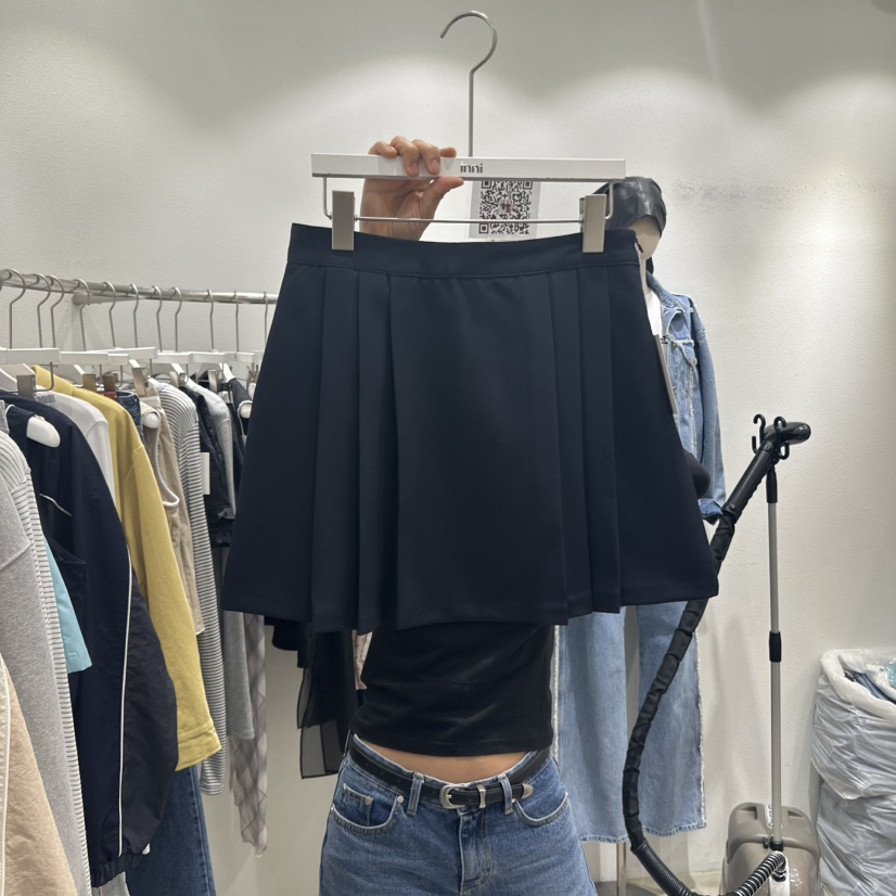 INNI東大門直郵女裝新品真品熱賣休閑25春夏職業時尚人氣短裙inni短裙圖色2