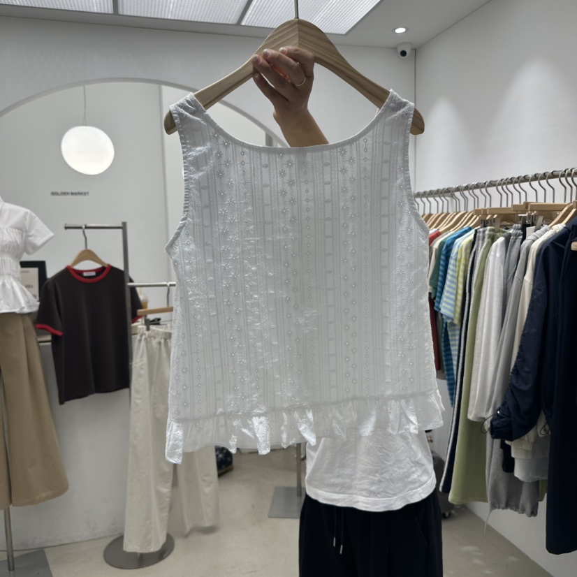 GOLDEN MARKET韓國直郵女裝新款職業休閑真品人氣吊帶背心GOLDEN MARKET吊帶/背心