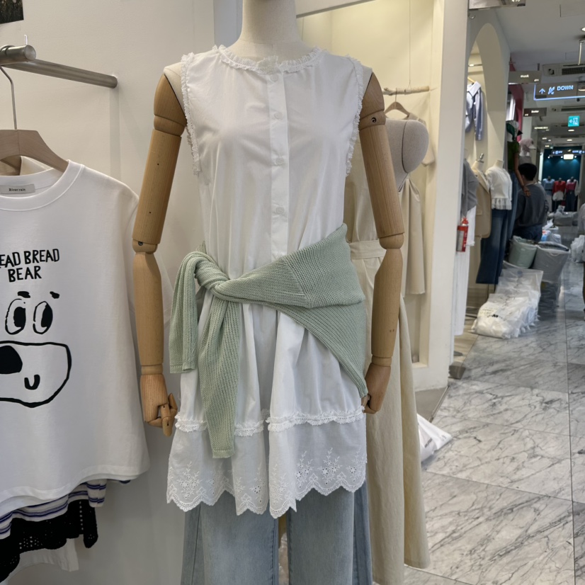 RIVER RAIN韓國直郵㊣女裝新款休閑時尚人氣熱賣25春夏連衣裙RIVER RAIN連衣裙