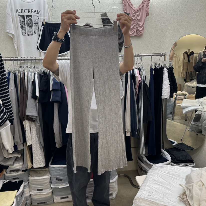 MAGOT韓國直郵㊣女裝新款25春夏推薦休閑時尚人氣熱賣休閑褲IIIΛGOT/MAGOT休閑褲圖色3