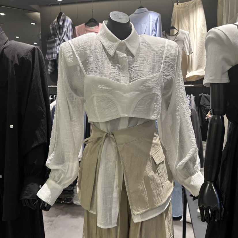 STAR-L韓國直郵㊣東大門實拍女裝新品休閑25春夏推薦熱賣套裝STAR-L套裝圖色2