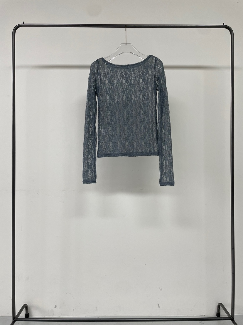 TEXTURE直郵韓國代購㊣女裝新款休閑時尚25春夏人氣長袖T恤TEXTURE長袖T恤圖色4