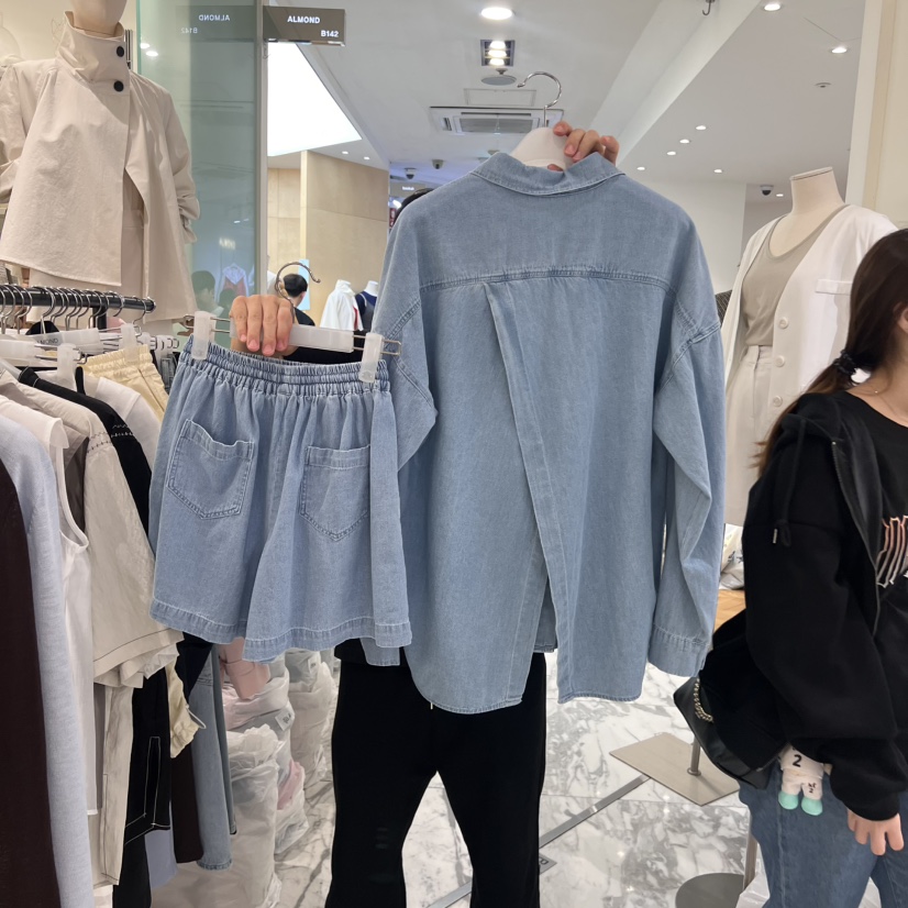 ALMOND直郵韓國代購㊣女裝新款推薦休閑人氣時尚熱賣套裝套裝ALMOND套裝