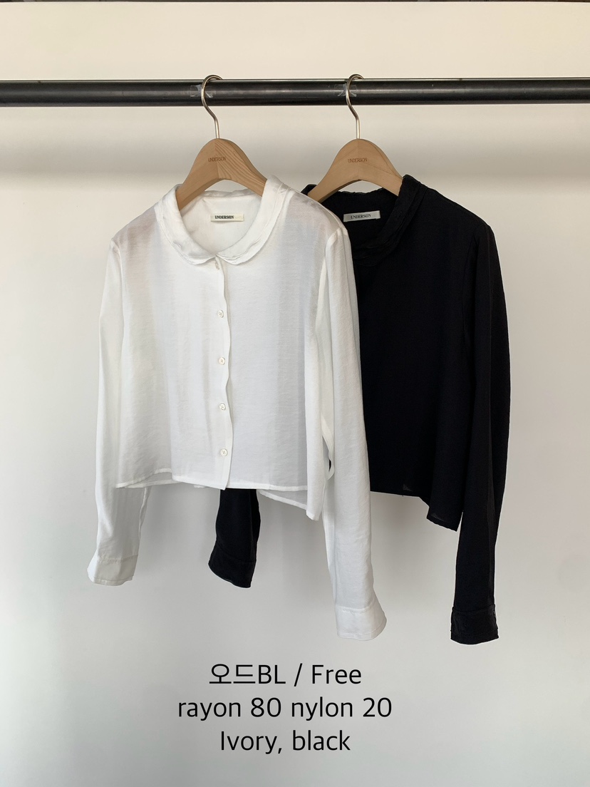 UNDERSON韓國㊣直郵東大門代購女裝新品推薦休閑襯衫蕾絲衫UNDERSON襯衫/蕾絲衫