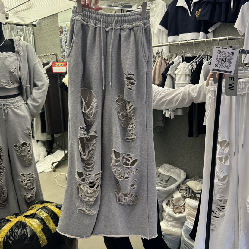 EXIT韓國直郵㊣東大門實拍女裝新品人氣25春夏熱賣時尚休閑褲EXIT休閑褲圖色1