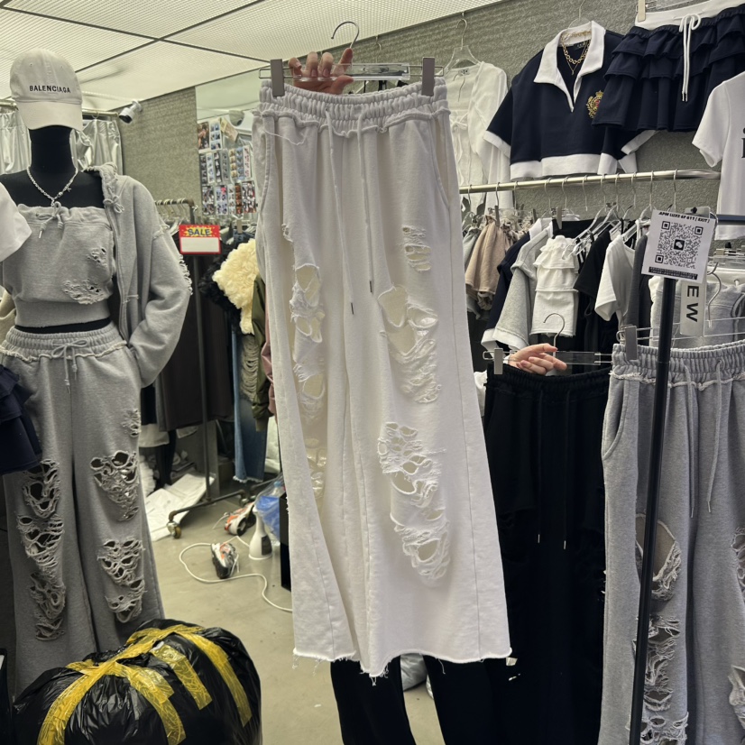 EXIT韓國直郵㊣東大門實拍女裝新品人氣25春夏熱賣時尚休閑褲EXIT休閑褲圖色2