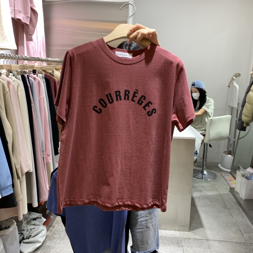 COKE CAKE韓國代購女裝新款熱賣推薦25春夏真品職業時尚T恤CHAET恤圖色3
