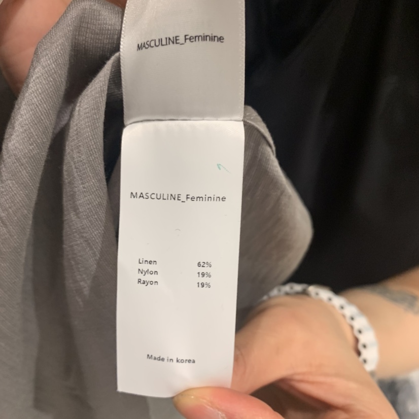 MASCULINE韓國直郵女士新款人氣25春夏熱賣職業真品襯衫蕾絲衫MASCULINE襯衫/蕾絲衫