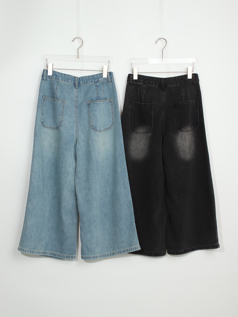 TEXTURE韓國直郵女士新品推薦25春夏時尚真品人氣休閑牛仔褲TEXTURE牛仔褲