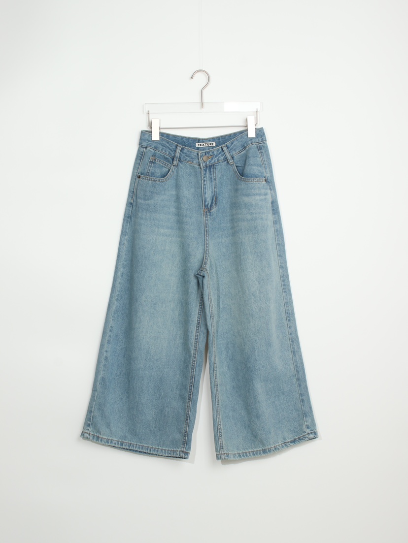 TEXTURE韓國直郵女士新品推薦25春夏時尚真品人氣休閑牛仔褲TEXTURE牛仔褲圖色1